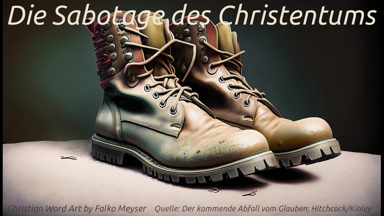 Die Sabotage des Christentums
