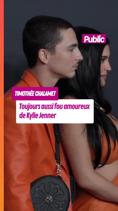 Timothée Chalamet, toujours aussi fou amoureux de Kylie Jenner