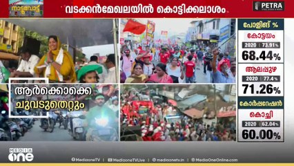 പവറായി...കളറായി...തൃശൂർ മുതൽ കാസർകോട് വരെ കൊട്ടിക്കലാശം