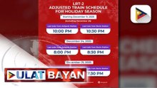 Operasyon ng LRT-2, pinalawig ng DOTr para sa holiday season