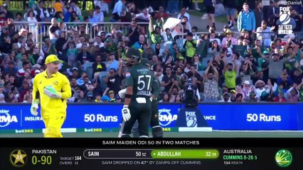 Every ball faced by Saim Ayub in ODIs till South Africa series 2025