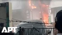 Indonesia Jakarta Fire Disaster: 20 Dead in Seven-Storey Building Blaze as Police Arrest 13 | APT