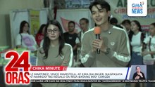AZ Martinez, Vince Maristela, at Kira Balinger, nagpasaya at namigay ng regalo sa mga batang may cancer | 24 Oras
