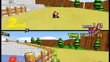 OverKart 64 online multiplayer - n64
