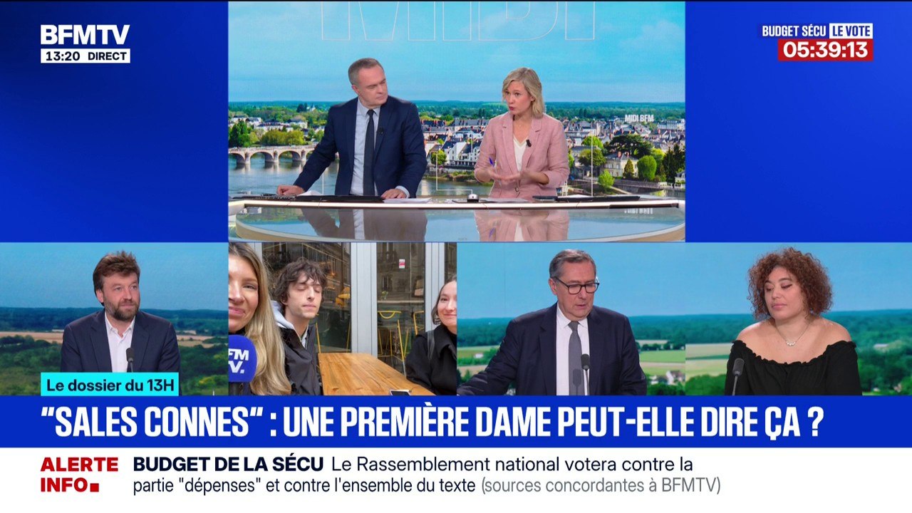 LE DOSSIER DU 13H - "Sales connes": une première dame peut-elle dire ça?