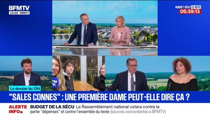 LE DOSSIER DU 13H - "Sales connes": une première dame peut-elle dire ça?