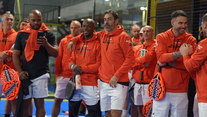 Wiltord et les ex-footbaleurs fous de padel !