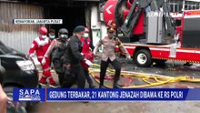 Detik-Detik Petugas Evakuasi Korban Kebakaran Gedung di Kemayoran Jakpus | SAPA MALAM