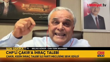 CHP'li Hasan Ufuk Çakır'a ihraç talebi