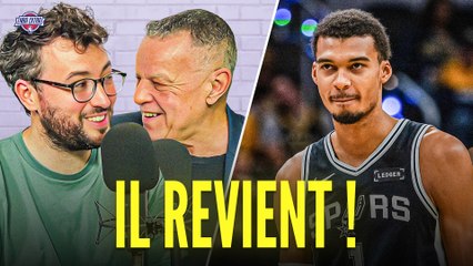 Podcast NBA Extra - EP 125 : Wembanyama est de retour !