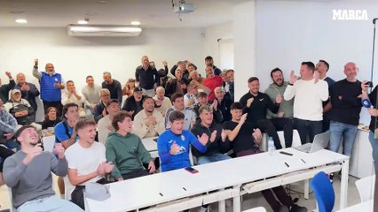 La locura de los jugadores del Atlético Baleares al conocer al Atlético de Madrid como rival