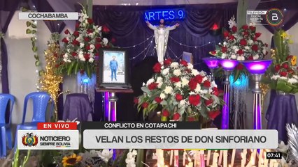 Cuidaba sus maizales y lo confundieron: Velan a uno de los fallecidos tras el conflicto en Cotapachi