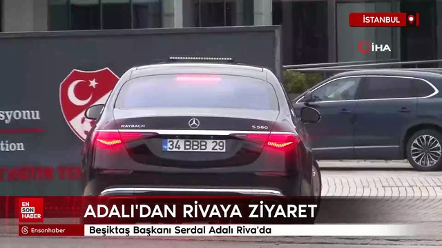 Beşiktaş Başkanı Serdal Adalı Riva'da