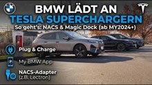 BMW x Tesla Supercharger: Schnellladen mit NACS-Standard – So funktioniert’s