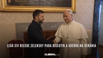 Leão XIV recebe Zelensky para discutir a guerra na Ucrânia
