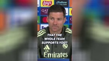 Does the Real Madrid squad still support Alonso?