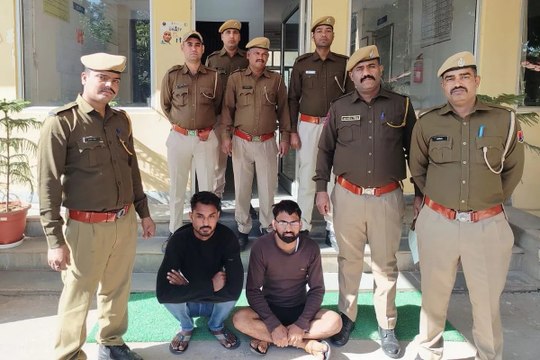 swm: कोतवाली पुलिस की कार्रवाई : मर्डर केस में फरार दो आरोपी दबोचे