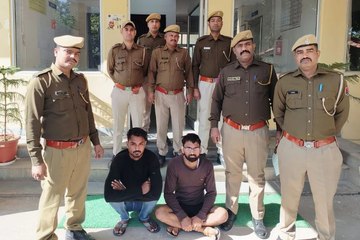 swm: कोतवाली पुलिस की कार्रवाई : मर्डर केस में फरार दो आरोपी दबोचे