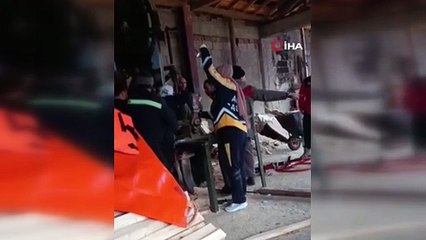 Boyabat’ta korkunç iş kazası: İşçi kolunu hızar makinesine kaptırdı