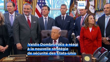 Le commissaire européen à l'Économie, Valdis Dombrovskis, appelle les 27 à faire bloc