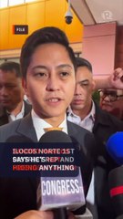 Sandro Marcos says 'nothing to hide' but his testimony at ICI remains secret