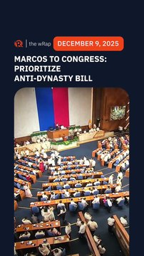 Marcos wants Congress to prioritize anti-dynasty bill