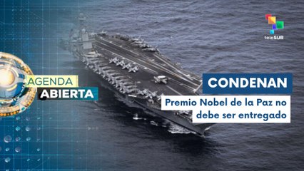 Oriente Medio rechaza entrega del Premio Nobel a María Corina Machado