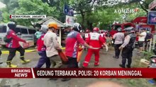 [FULL] Kesaksian Warga saat Detik-Detik Kebakaran Gedung di Kemayoran