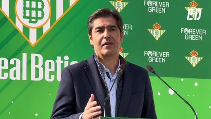 El discurso de Ángel Haro en la comida de navidad del Real Betis