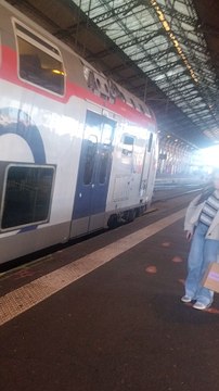 Arrivée d'un train en gare de Toulouse