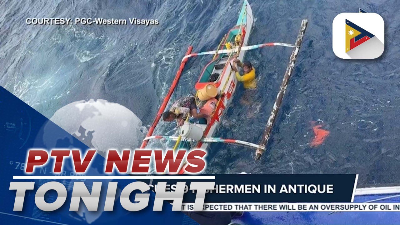 PCG rescues 9 fishermen in Antique