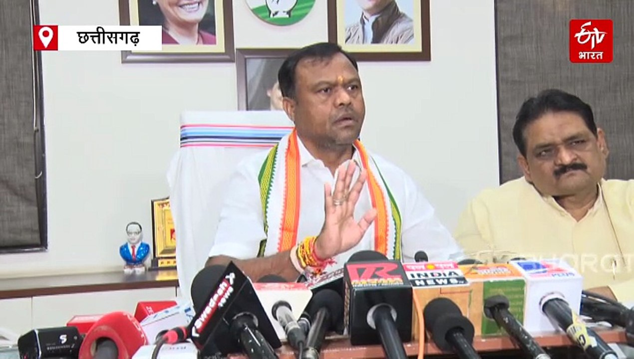 जमीन गाइडलाइन पर सरकार घिरी, थूककर चाटना इनकी आदत: पीसीसी चीफ दीपक बैज