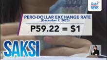 Palitan ng piso kontra dolyar, sumadsad sa pinakamababang lebel | Saksi
