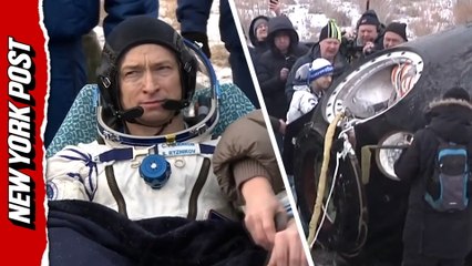 Watch Astronauts Set Foot on Earth for the First Time in 245 Days