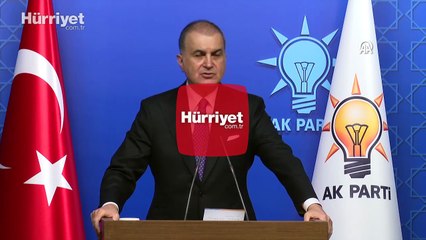 AK Parti Sözcüsü Ömer Çelik: KKTC'nin egemenlik haklarının yok sayılmasına izin vermeyiz