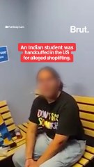 Indian student caught shoplifting in the US