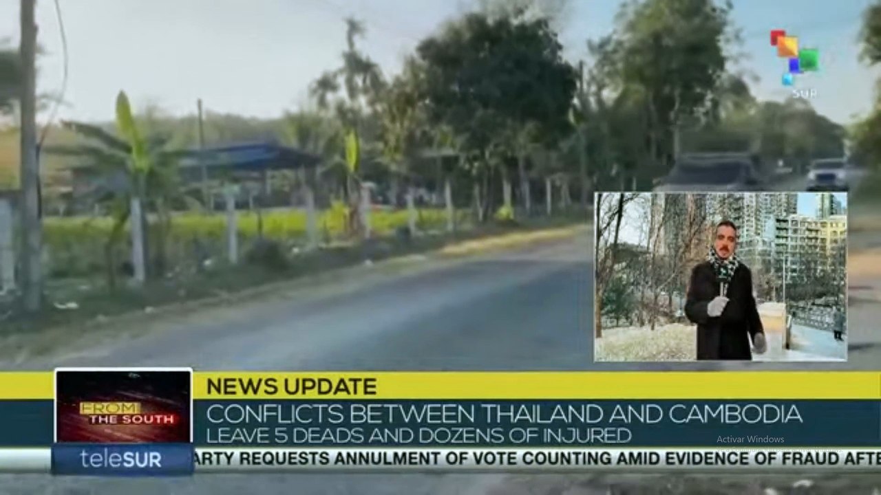 Thailand-Cambodia border clashes leave 5 dead and dozens injured