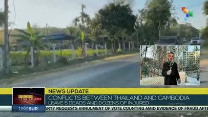 Thailand-Cambodia border clashes leave 5 dead and dozens injured