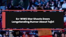 Ex-WWE Star Shoots Down Longstanding Rumor About Tajiri