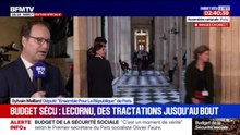 "On a besoin de voter ce budget, il n'y a pas de plan B", estime Sylvain Maillard (Ensemble pour la République)