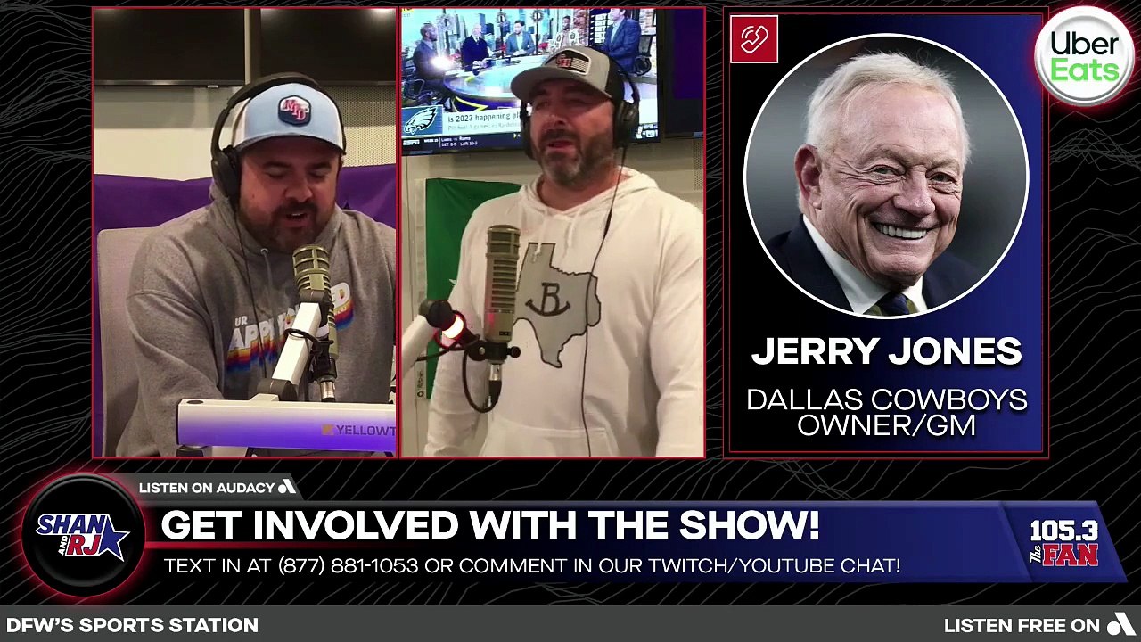 Jerry Jones on the Eagles loss, NFC East race, Pickens, Diggs, injury updates & more