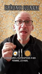 Expérience culinaire 🥘🍴🍳