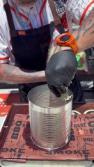 Smoked Chicken Trash Can Nachos #nachos #chicken #bbq #easyrecipe