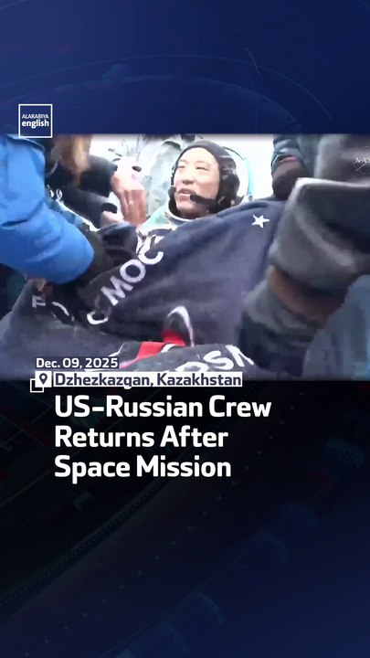 US-Russian Crew Returns After Space Mission