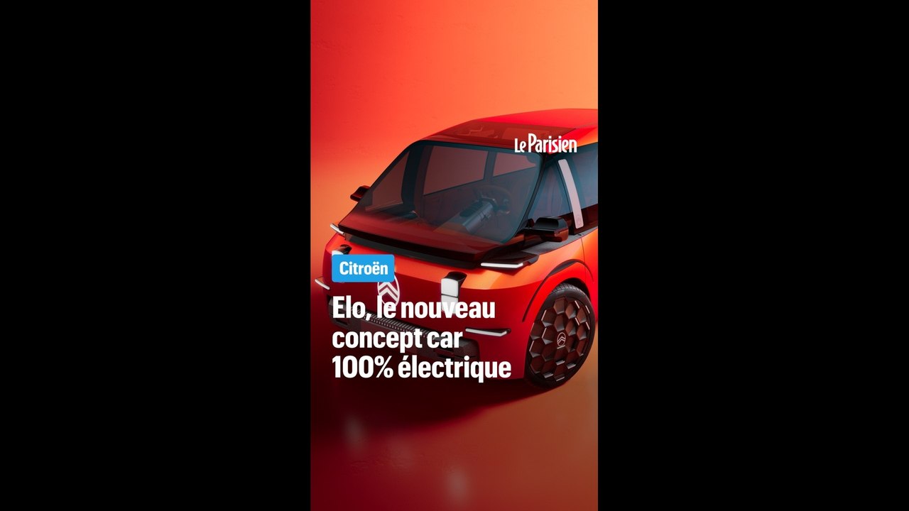 Citroën dévoile Elo, son nouveau concept car 100% électrique