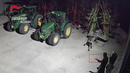 Furti di trattori tra Emilia e Piemonte: arrestata banda albanese (09.12.25)