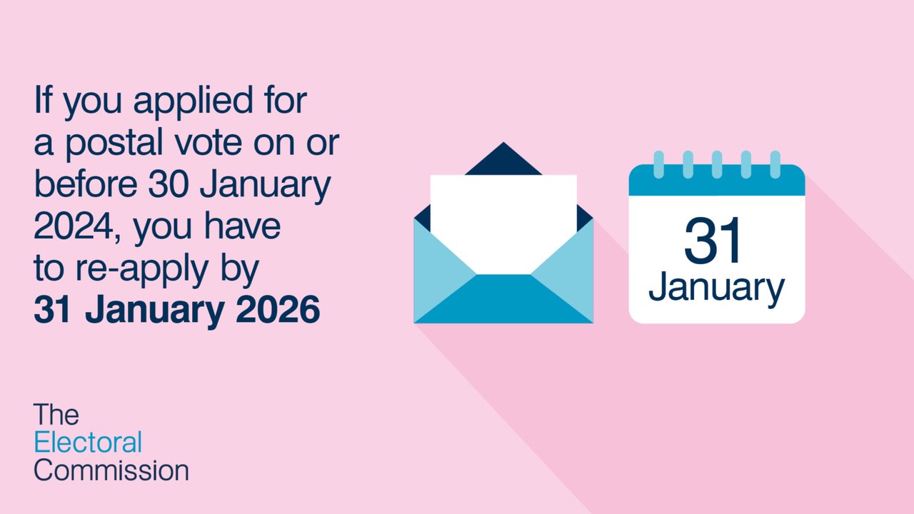 60,000 Leeds postal voters still required to re-register by January