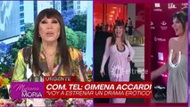 La reacción de Gimena Accardi cuando Moria Casán la apuró sobre su nueva amor: 