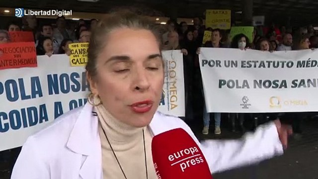 Huelgas en Galicia paralizan masivamente la sanidad pero se cumplen los servicios mínimos