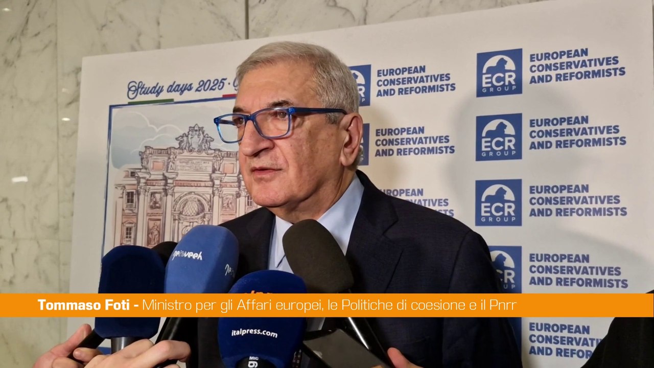 Ue, Foti "Servono passi avanti per recuperare competitività"